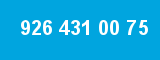 926 431 00 75